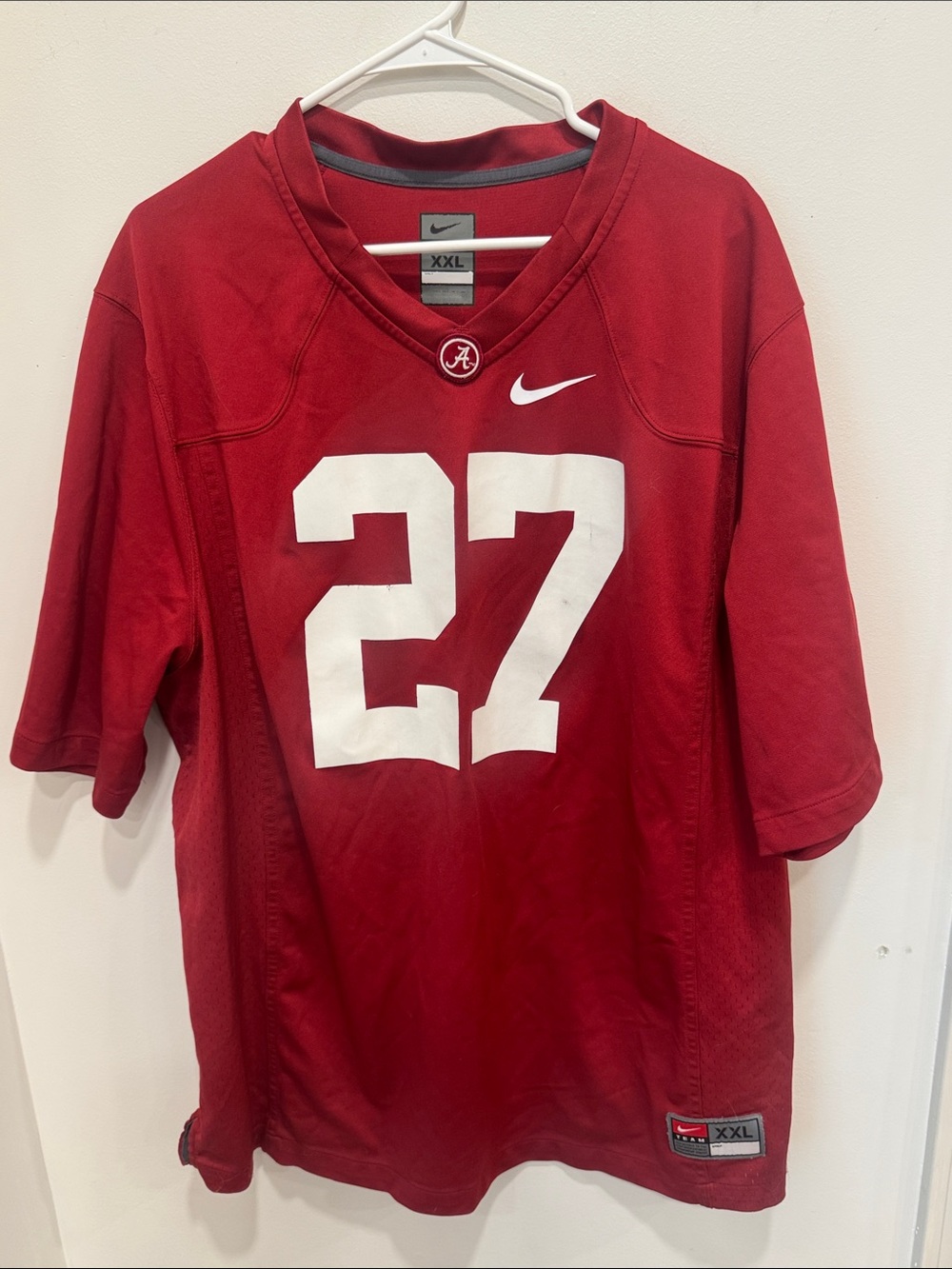 Nike Alabama Crimson Tide #27 Football Jersey Crimson Red Men’s XXL
